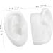 Buy Hemoton 3 Pairs Artificial Ear Models for Piercing & Acupuncture - Realistic Soft Silicone 3D Human Ear Practice Tools - Buy Online on GoSupps.com