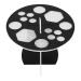LANTRO JS Acrylic Makeup Brush Holder - Multifunctional Drying Rack with 14 Holes for Perfect Makeup Organization | International Shipping Available - Buy Online on GoSupps.com