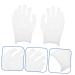 Angoily 12pairs Gloves Paraffin Wax Mittens Jewelry Glove Wax Bath Liners Paraffin Wax Liners Paraffin Bath Mittens Wax Bath Mittens Cotton Yarn Care Work Labor Protection Cotton White - Buy Online on GoSupps.com