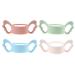 CCCYMM Silicone Baby Bottle Handle Wide Mouth Outer Diameter Over 6cm for Bottle (4pcs) Blue Green Pink White