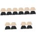 FOMIYES 20 Pairs Forefoot Half Size Pad Photocard Holder Shoe Lifts High Heel Toe Inserts Girl High Heels Metatarsal Pad Ladies Heels Foot Pad Forefoot Cushion Pads Supplies Sponge Soft
