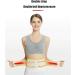 Adjustable Self-Warming Back Support Belt for Pain Relief - Lumbar Support for Muscle Cramps & Spine Health (Color: A Size: L) - International Shipping Available - Buy Online on GoSupps.com