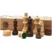 2 In1 Wooden Set - 2 Extra Queens Handmade Portable Travel Chess and Checkers with Storage Chess Set (Size : 38cm) (38cm) - Buy Online on GoSupps.com