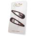 Topkids Large Hair Clips for Women & Girls - 9 cm Brown Cake (2 Pack) | Stylish Accessories for All Ages - Buy Online on GoSupps.com