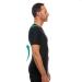 Anodyne Posture Shirt - Men |High -up shirt for posture correction |Better posture |Reduced pain & tensions |Medically checked and approved |Medium - black M black
