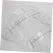 Healifty 1pc Threading Tool Manicure Tools Microblading Stencils Makeup Ruler Template The Brush Disposable 21X13cm As Shown - Buy Online on GoSupps.com