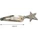 Women Hairpin Hair Clip Star Children Stage Flicker Pendant Simple Star 2000s Girls Headdress Hair Barrette - Buy Online on GoSupps.com