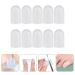 Healeved 10pcs Toe Separator & Protector Set - Silicone Toe Caps for Blisters, Ingrown Toenails, Toe Guard Sleeves - Buy Online on GoSupps.com