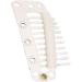 Hair Extension Clip 10 tooth Design Wig Clip Durable and Safe Functional for Wigs Hair Weaving for Most People(creamy-white) - Buy Online on GoSupps.com