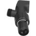 Universal Adjustable Black Shower Arm Holder for Hand Shower Head | Premium Quality & Easy Installation - Buy Online on GoSupps.com