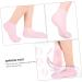 FRCOLOR 1 Pair Sock Foot Birth Control Wallet Lotion Dry Cracked Gel Moisturizing Gel Booties Spa Knee Scooter Pad Silicone Gel Skin Rejuvenate Sebs Vitality Pillow Women's Pink 22X8.5X1cm - Buy Online on GoSupps.com