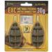 Extra Carp Method Feeder with Connector 50g - 10 Pcs Brown Feed Baskets for International Shipping - Buy Online on GoSupps.com