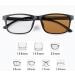 Dibako Anti Blue Light Bifocal Reading Glasses - Progressive Photochromic UV Protection Black Full Margin Size +1.50 - Buy Online on GoSupps.com