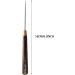 2 PCS Wooden Handle Awl Tool Set for Leather Craft | Scratch Awl & Hole Punch Maker for Sewing & Repair - Wood Brown - Buy Online on GoSupps.com