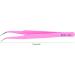 Lash Tweezers 2 Types Straight and Curved Tip Tweezers Nipper Stainless Steel Eyelashes Tweezers Accurate Portable Pincet for Eye Lashes Grafting Extension(ESD - Buy Online on GoSupps.com