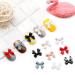 100 Pcs 3D Colorful Aurora Bow Nail Art Resin Rhinestone Charms - Nail Glitter & Accessories - Buy Online on GoSupps.com