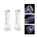 HEALLILY 2pcs Double Head Nail Art Stamper - Transparent Manicure Printing Tool for Perfect Nail Designs - Buy Online on GoSupps.com