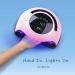 120W UV LED Nail Lamp for Faster Gel Nail Drying - Professional Curing Lamp for Fingernail and Toenail Gel Polish with 4 Timer Settings - Touch Screen (Sun BQ5T) (Pink) - Buy Online on GoSupps.com