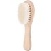 TOPINCN Wooden Baby Hair Brush with Comfortable Round Body Handle - Perfect Gift for Newborns and Toddlers - Buy Online on GoSupps.com