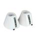 HORZE Horse Bell Boots ProBell Jumping Boots with Velcro Fastener Set of 2 White LL White