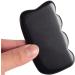 Joygoodta Gua Sha Stone Scraping Massage Tool Natural Black Obsidian Scraper for Body Face Eyes Neck - Buy Online on GoSupps.com