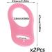 Lmyzcbzl Silicone Dummy Clips Adapter - 2 Pcs Pink Button Ring Pacifier Clip Adapter - Buy Online on GoSupps.com