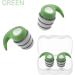Haoyull Ear Plugs Soft Silicone Noise reducing Reusable Earplugs for Sleeping Work Studying Travel Shooting and More 1 Pair Orange Color - Buy Online on GoSupps.com