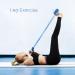 Buy Resistance Tapes - 4 Tube Multifunctional Fitness Equipment for Home Workouts | Up to 50lbs | Leg Trainer & Arm Coach in Blue - Buy Online on GoSupps.com