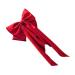 FRCOLOR Satin Ribbon Hairpin Large Cheer Hair Bows Hair Ribbon Hair Clips for Makeup Hair Bows for Teen Hair Barrettes Hair Clips Barrettes Giant Bow Metal Bow Tie Red Miss Headband