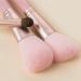 7-Piece Makeup Brush Set - Angular Blush Fan Brush Smudge Brush Flat Brush - Lip Liner CONCEALER BLUSHER Lip Gloss Eyebrow Pencil FOUNDATION Eye Shadow - Pink and White - Lady's Beauty Makeup - Buy Online on GoSupps.com
