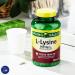 Spring Valley L-Lysine Dietary Supplement 500 mg - 250 Count | International Shipping & YOLOMOLO Bookmark Gift - Buy Online on GoSupps.com