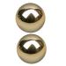 Osaladi 2st gymnastics ball made of brass hand balls made of brass massage balls made of metal brass metal ball massage ball massage balls for the palms of metal boccia sport