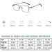 Riccie Men's Reading Glasses - Pure Titanium Anti-Blue Light HD Aspherical Resin +1.0 to +3.0 Diopters | International Shipping - Buy Online on GoSupps.com
