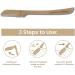 Hollywood Browzer Dermaplaning Tool for Face Eyebrow Shaping Removing Unwanted Hair Exfoliating Tool for Women Duo Pack (Gold and Black) Gold & Black - Buy Online on GoSupps.com