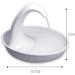 Pioneer Pet Swan Pet Drinking Fountain - 80oz Water Capacity (White Plastic) - Buy Online on GoSupps.com
