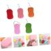 Mikinona 5pcs Bath Sponge Set - Mesh Shower Loofah & Kids Bathing Sponge for Clean Skin | Facial Scrubber & Algae Sponge for All Ages - International Shipping Available - Buy Online on GoSupps.com
