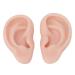 Soft Silicone Ear Model for Earrings Display Flexible Artificial Ear for Piercing Practice | 1 Pair (Medium Skin Color) - Buy Online on GoSupps.com