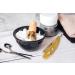 G4 Professional Straight Edge Razor for Men with 100-Pack Derby Blades - Golden Barber Shaving Razor - Buy Online on GoSupps.com