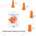 Foam Corded Ear Plugs 20 Pair - Soft NRR 32dB Noise Cancelling Sound Blocking Disposable Orange for Sleeping Snoring Studying Noise Hearing Protection Construction Shooting Sports Mowing Woodworking 20 Pair (Pack of 1) - Buy Online on GoSupps.com