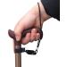 Walking Stick for Men Women with Heights 4'7" 6'1" Adjustable Lightweight Aluminum Walking Cane Ideal Daily Living Aid for Limited Mobility Red Brown Black (Red) (Brown) Wisdom - Buy Online on GoSupps.com