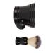 Soft Synthetic Bristle Shaving Brush | Black Barber Bowl Tool for Perfect Shave | International Shipping Available - Buy Online on GoSupps.com