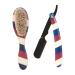1 Set Beard Brush Shaver Beard Shaving Tool Manual Shave Brush Razor for Men Male Shaving Brush Shaving Must Have Barber Shaving Brush Mini Mustache Comb Shaving Kit