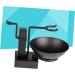 Buy Minkissy Stainless Steel Men's Shaving Set | Razor Holder & Brush Stand with Bowl - International Shipping Available - Buy Online on GoSupps.com