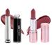Pack Of 2 Stick Creamy Lipstick Waterproof Long-Lasting(Naked+Last)