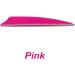 M.SJUMPPER ARCHERY Pink Arrows 3 Inch Feathers (36 Pack) - Buy Online on GoSupps.com