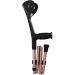 Forearm Crutches Adjustable Walking sticks Foldable elbow crutch aluminum alloy four folds elbow forearm crutch elbow folding crutches aluminum assistance ultralight height adjustable with comfortable - Buy Online on GoSupps.com