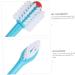 Angoily 2pcs Convenient Double-headed Bristles Pet Double-head Brush for Small Cleaning Soft-bristles Tooth - Buy Online on GoSupps.com