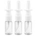 Mebamce 3 x Nasal Spray Bottles Spray Bottle Clear Empty for Rhinitis Care Essential Saline Spray Container 10ml