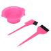 Dekaim Hair Dye Bowl Set | 3-Piece Pink Hair Bleaching Mixing Bowls | Hairdressing Accessories for Salon & Home Use - Buy Online on GoSupps.com