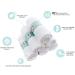 Soft Bamboo Baby Washcloths - 6 Pack 10x10 Inch - 2 Layer Absorbent Towel for Newborns - Gentle Baby Wipes for Delicate Skin - Shower Registry Essential - Buy Online on GoSupps.com